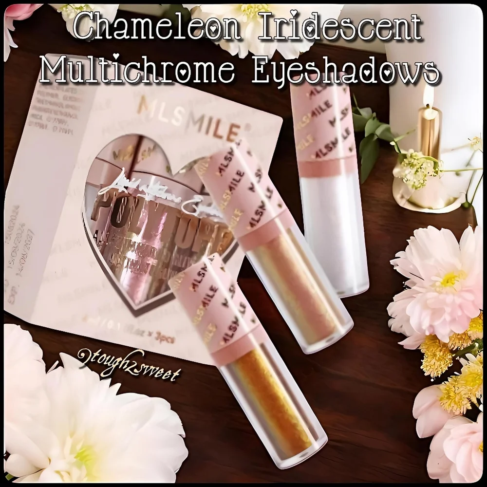 🆕LAST 1❣️CHAMELEON IRIDESCENT MULTICHROME HIGH PIGMENT EYESHADOWS~FREE GIFT INC